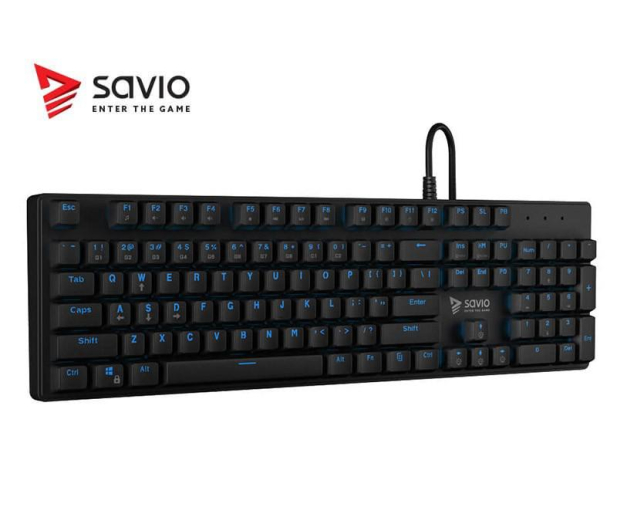 SAVIO Tempest RX FULL Outemu BLUE, LED niebieski, NKRO, Anty-ghosting SAVGK TEMPEST FULL BLUE - 1462252 - zdjęcie 3